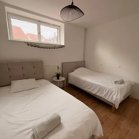 Apartment Grand 120 M2, 3 Chambres, 6 Pers, 15 Min De Strasbourg